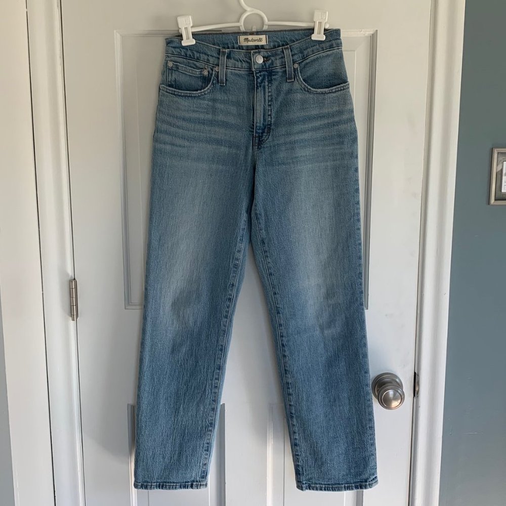 Madewell Mid-Rise Perfect Vintage Straight Jean NWT